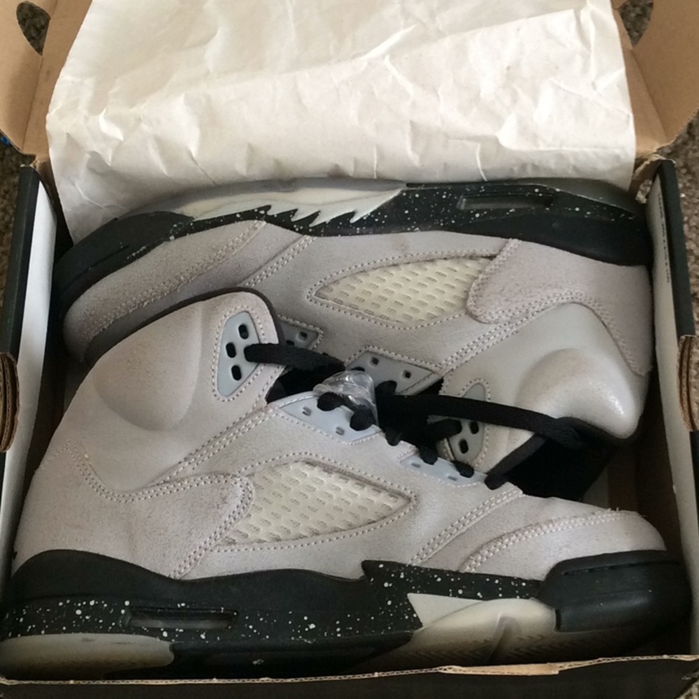 Grey & Black Jordans